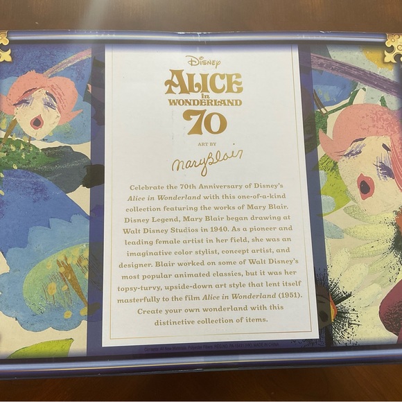 Disney Tweedle Dee and Dum by Mary Blair Alicein Wonderland 70th D23 - Picture 3 of 4